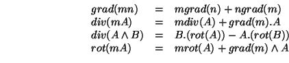 $ \laplac{(f)}=\nabla.\nabla(f)$