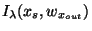 $ I_\lambda(x_s,w_{x_{out}})$