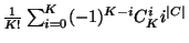 $ (1-e^{\alpha d(c,c')})$