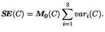 $ \ERROR(C^1_i)+\ERROR(C^2_i)-\ERROR(C_i)$